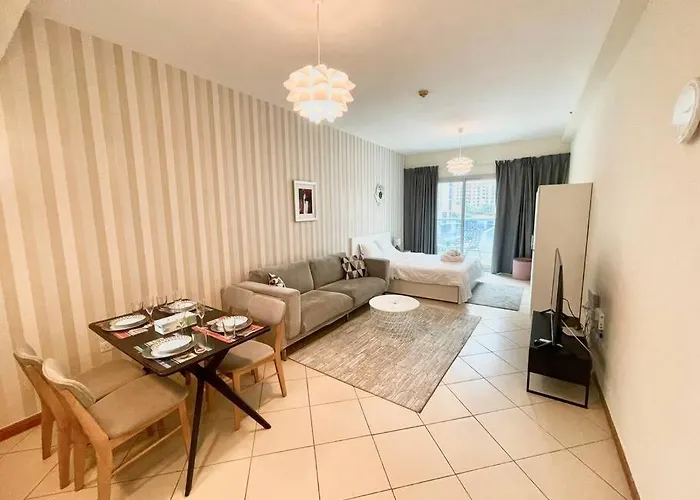 Amazing Largest Studio In Marina Next To Metro - Central Location
